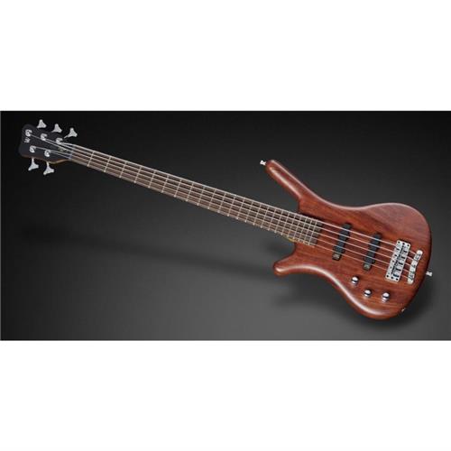 Warwick TeamBuilt Pro Series Corvette Bubinga 5-String Natural Transparent Satin Lefthand